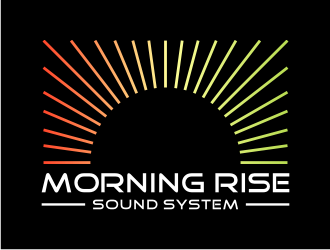 Morning Rise Sound System logo design by Wisanggeni