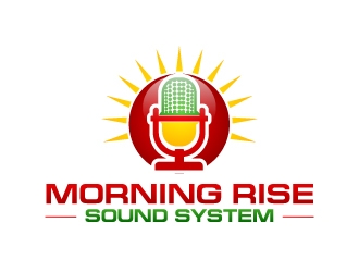 Morning Rise Sound System logo design by uttam