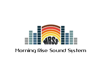 Morning Rise Sound System logo design by BeezlyDesigns