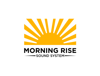 Morning Rise Sound System logo design by Adundas