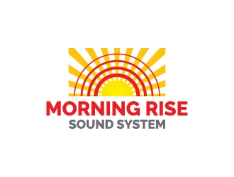 Morning Rise Sound System logo design by lokiasan