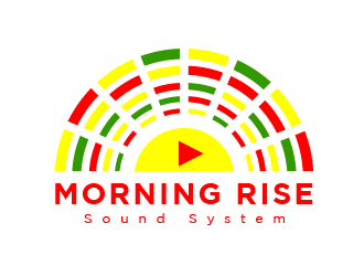 Morning Rise Sound System logo design by SOLARFLARE