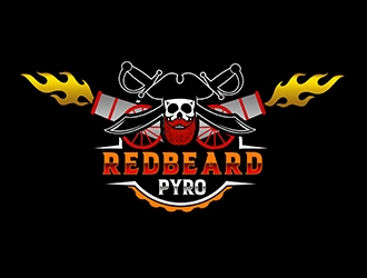 Redbeard Pyro logo design by PrimalGraphics
