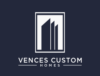 Vences Custom Homes logo design by berkahnenen