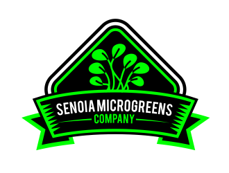 Senoia Microgreens Company logo design by serprimero