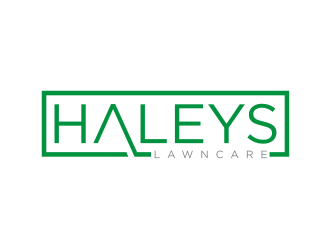 Haleys Lawncare  logo design by Franky.