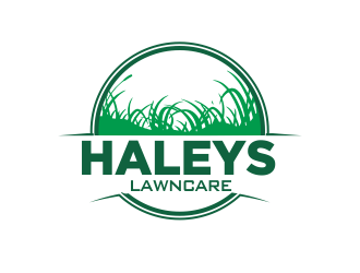 Haleys Lawncare  logo design by YONK