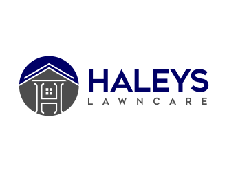 Haleys Lawncare  logo design by AisRafa