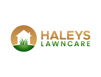 Haleys Lawncare  logo design by lexipej