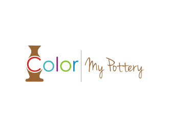Color My Pottery logo design by Diancox