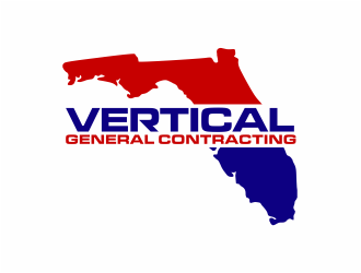Vertical General Contracting logo design by mutafailan