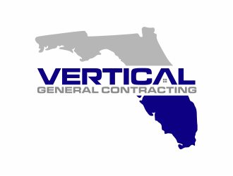 Vertical General Contracting logo design by mutafailan