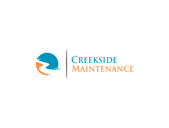 Creekside Maintenance logo design by Drago
