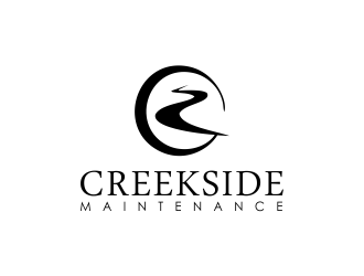 Creekside Maintenance logo design by giphone