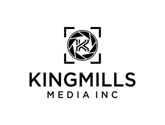 KingMills Media inc logo design by oke2angconcept