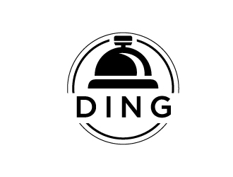 Ding logo design by Mirza
