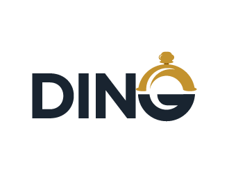 Ding logo design by Lawlit