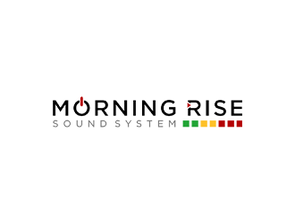 Morning Rise Sound System logo design by jancok