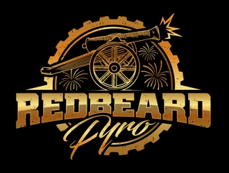 Redbeard Pyro logo design by DreamLogoDesign