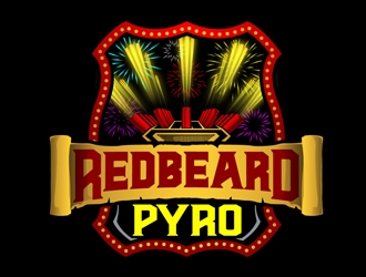 Redbeard Pyro logo design by DreamLogoDesign