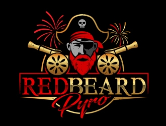 Redbeard Pyro logo design by DreamLogoDesign