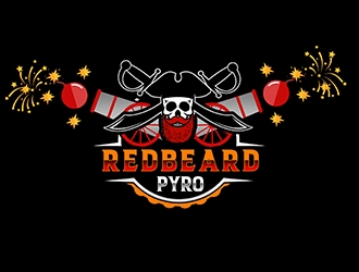 Redbeard Pyro logo design by PrimalGraphics