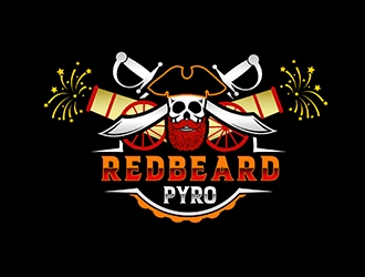 Redbeard Pyro logo design by PrimalGraphics