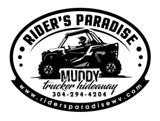 Riders Paradise  logo design by DreamLogoDesign