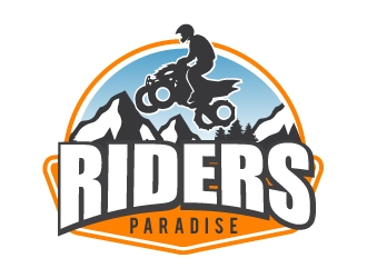 Riders Paradise  logo design by AamirKhan