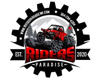 Riders Paradise  logo design by dorijo