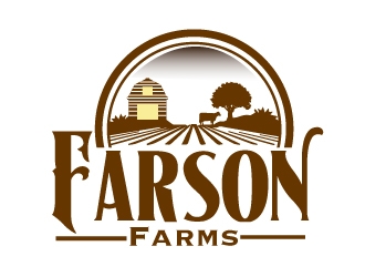Farson Farms logo design by AamirKhan