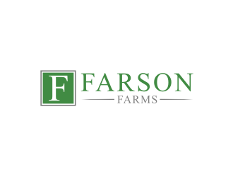 Farson Farms logo design by johana