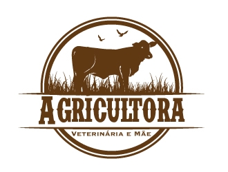 Agricultora, Veterinária e Mãe logo design by AamirKhan
