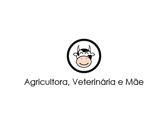 Agricultora, Veterinária e Mãe logo design by BeezlyDesigns