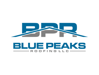 Blue Peaks Roofing LLC logo design by savana