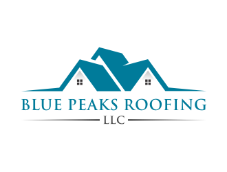 Blue Peaks Roofing LLC logo design by restuti