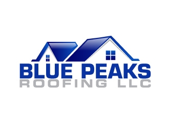Blue Peaks Roofing LLC logo design by AamirKhan