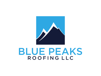 Blue Peaks Roofing LLC logo design by sitizen