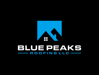Blue Peaks Roofing LLC logo design by Editor
