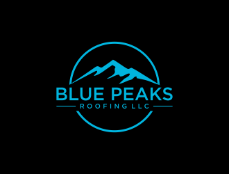 Blue Peaks Roofing LLC logo design by Editor