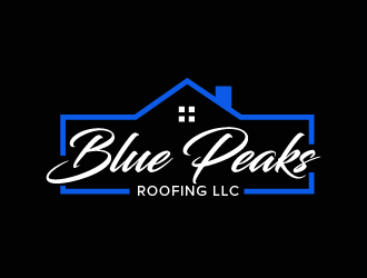 Blue Peaks Roofing LLC logo design by czars