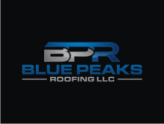 Blue Peaks Roofing LLC logo design by Nurmalia