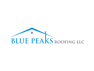 Blue Peaks Roofing LLC logo design by savana