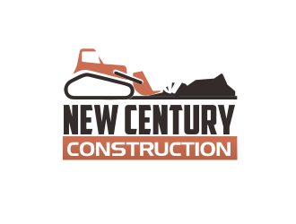 New Century Construction logo design by YONK