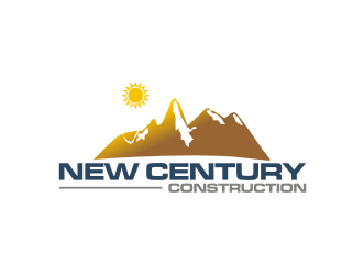 New Century Construction logo design by Diancox