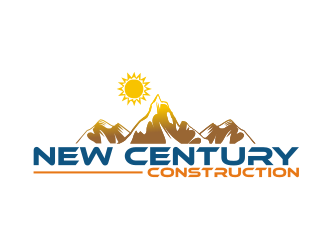 New Century Construction logo design by Diancox