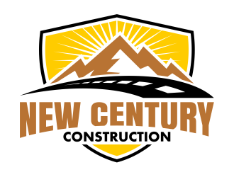 New Century Construction logo design by cintoko