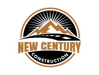 New Century Construction logo design by cintoko