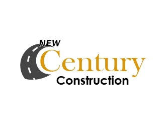 New Century Construction logo design by BeezlyDesigns