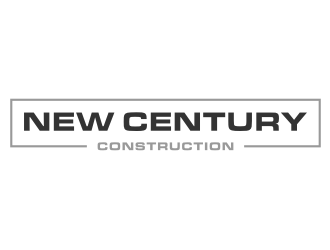 New Century Construction logo design by restuti